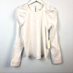 Capulet Valentina puff sleeve long sleeve blouse